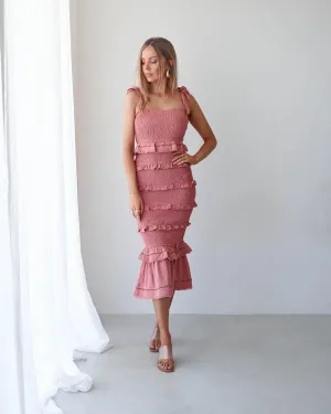 Adele Dress-Mauve