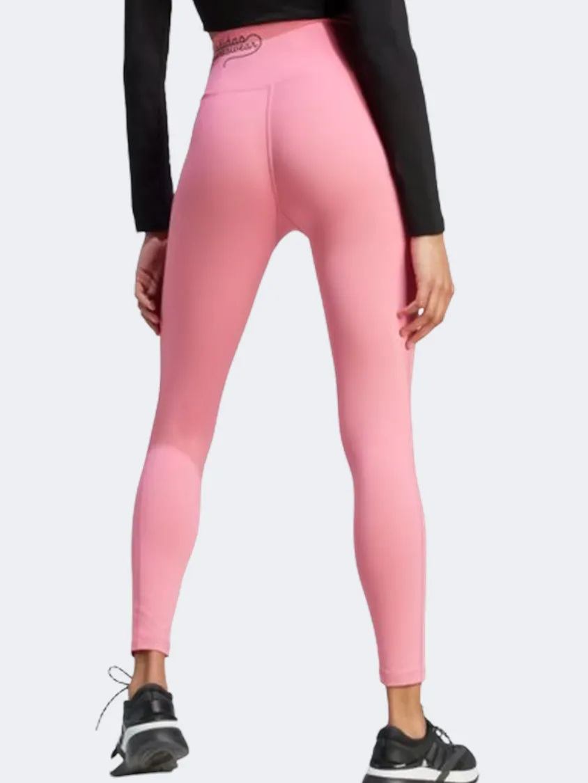 Adidas Bluv Q3 Women Sportswear Tight Pink/Black