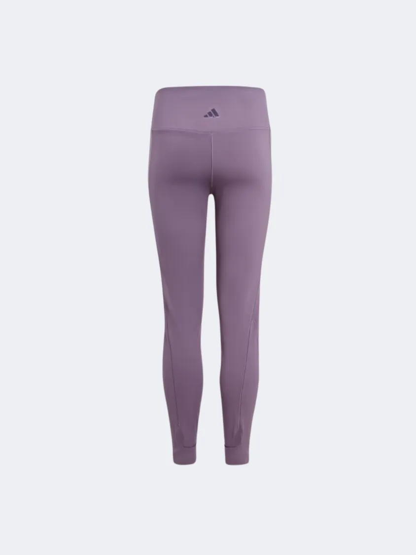 Adidas  Kids-Girls Sportswear Tight Violet/Trace Purple