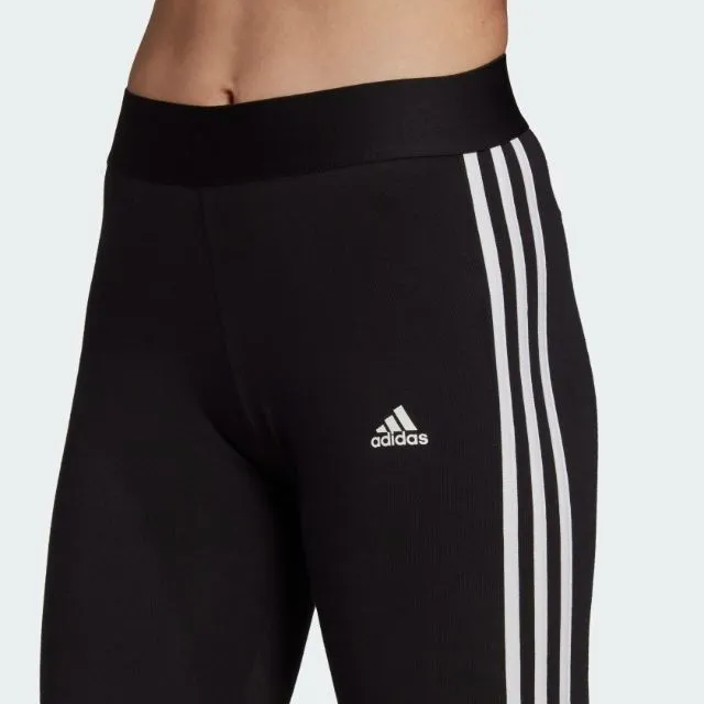 Adidas Loungewear Essentials 3-Stripes  Women Lifestyle Tight Black/White