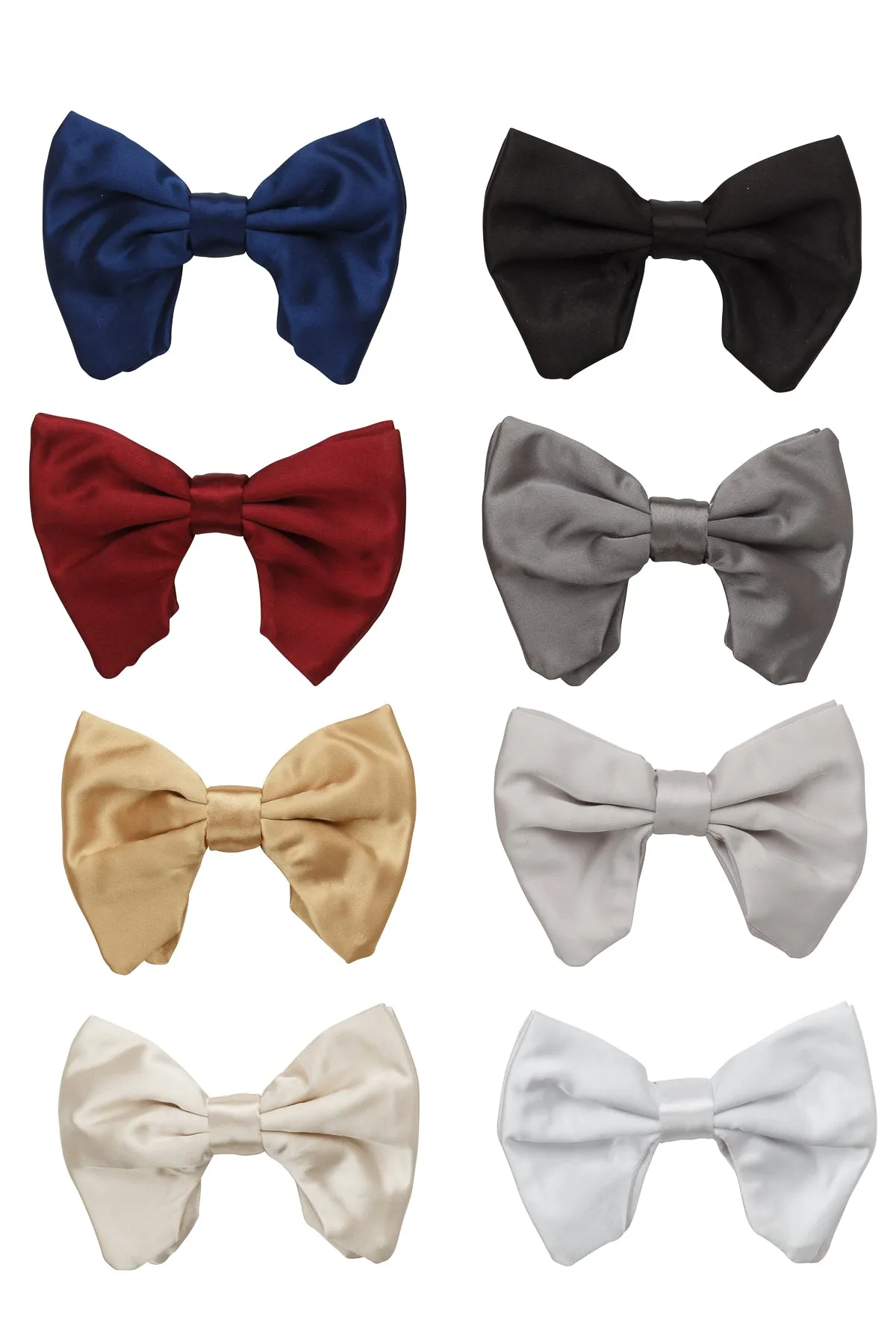 Avant Garde Bowtie - Charcoal Satin