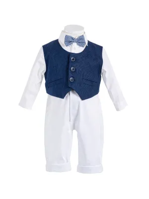 Baby playsuit for boy - TRISTAN