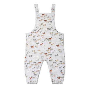 Bamboo Blend Overalls - Wild Horses