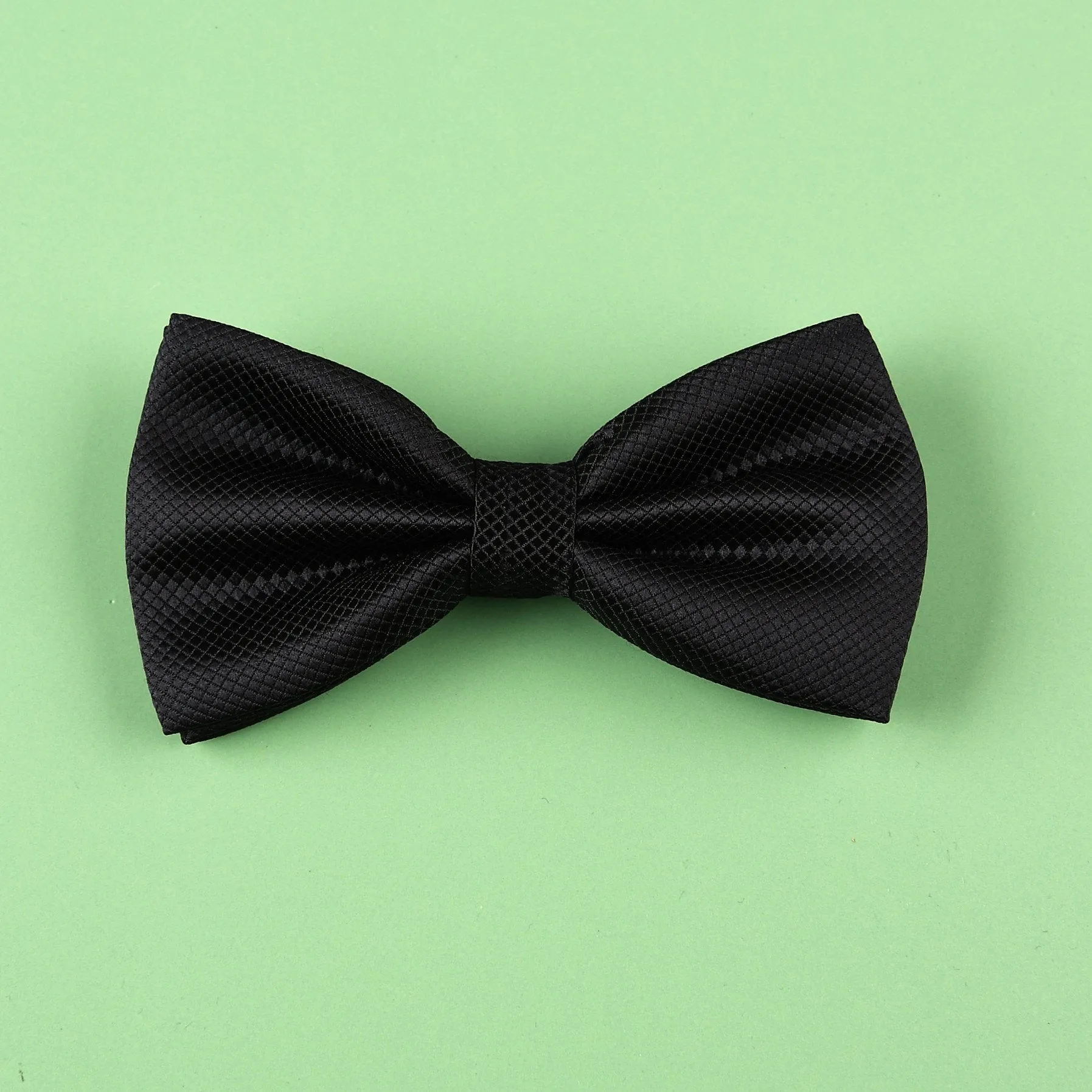 Black Diamond Marcella Formal Wedding Tuxedo Fashion Bow Tie