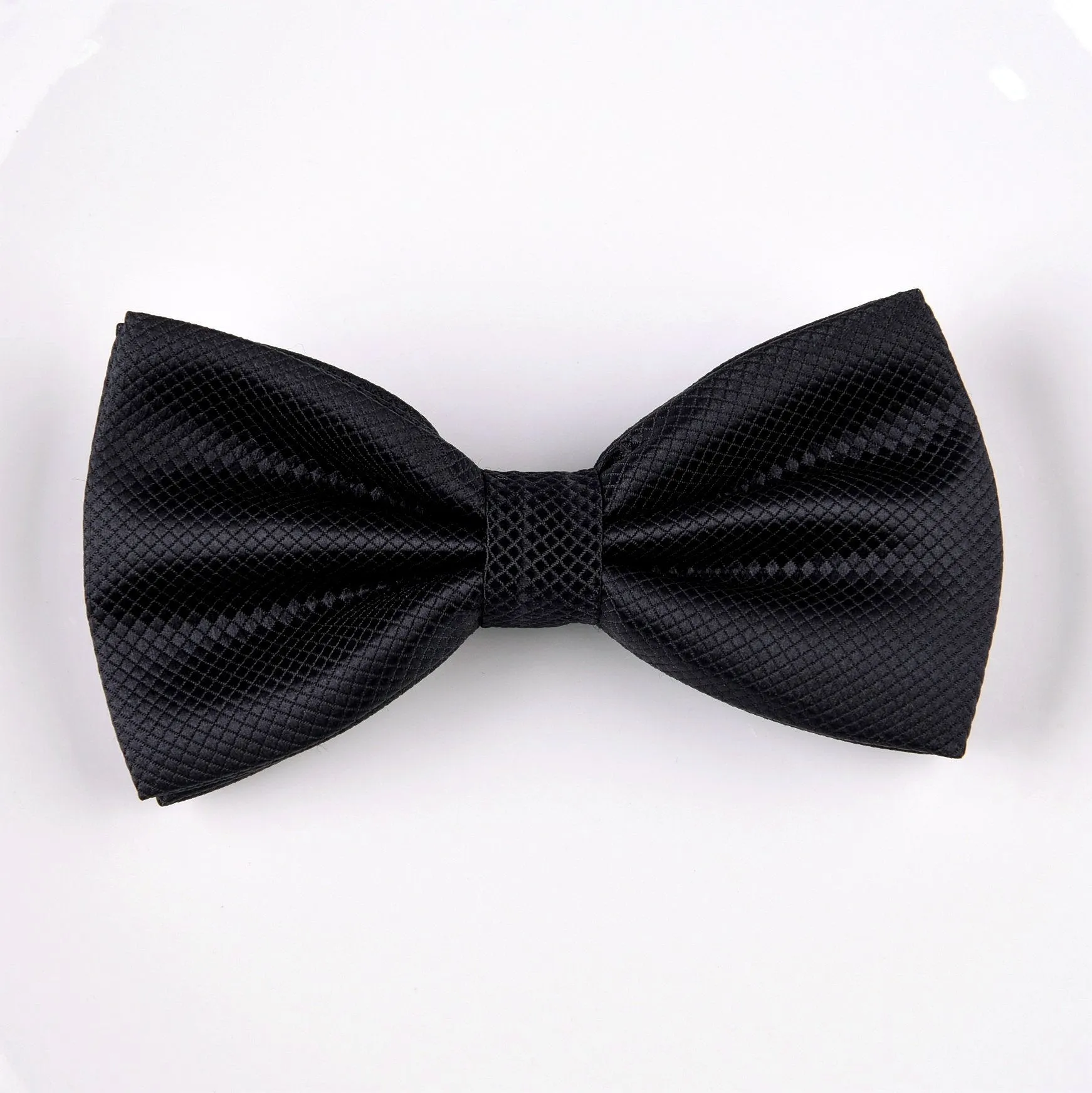 Black Diamond Marcella Formal Wedding Tuxedo Fashion Bow Tie