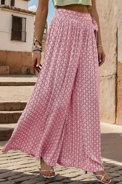 Boho Summer Wide Leg Pants