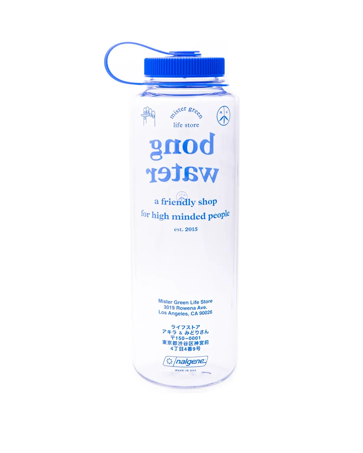 Bong Water Nalgene Wide Mouth Hardshell Clear