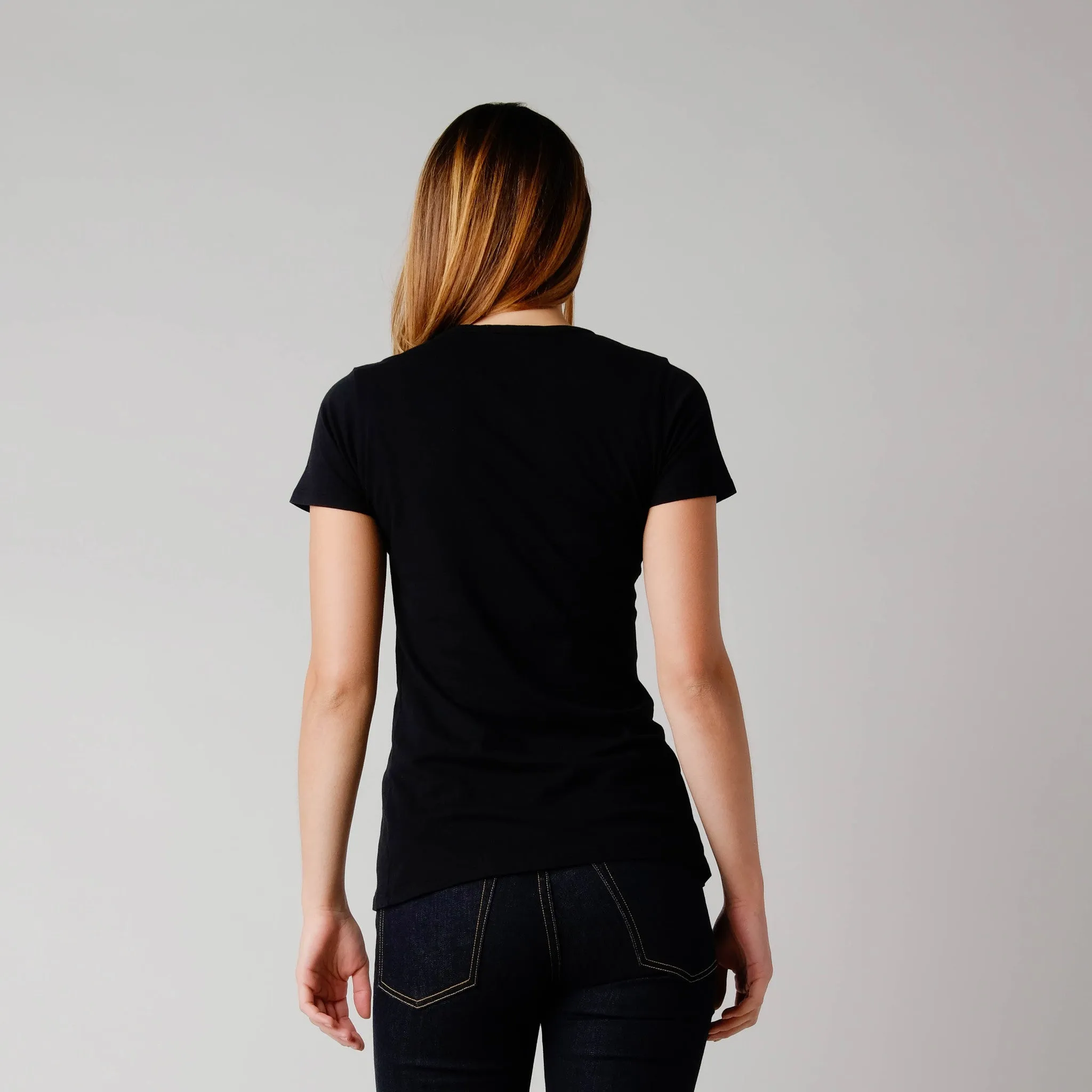 Brooklyn Denim Co. Organic Cotton Swoop Neck Tee