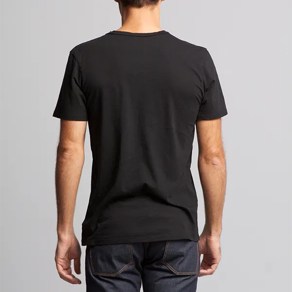 Brooklyn Denim Co. Organic Cotton V-Neck Tee - Black