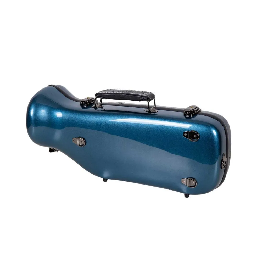 Crossrock CRF1020TR-BL Fiberglass Trumpet Case w/ TSA Lock - Blue