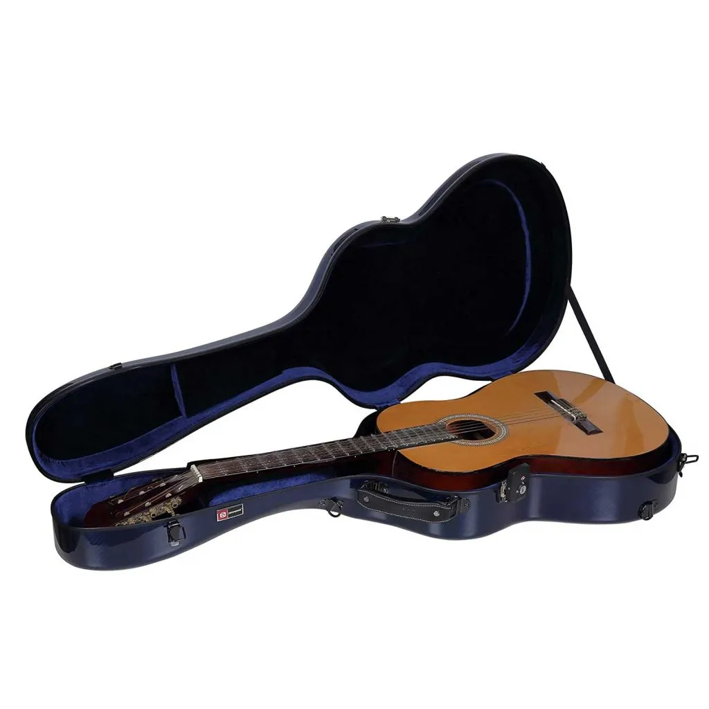 Crossrock CRF6030CBL Air Carbon 4/4 Classical Guitar Case - Blue