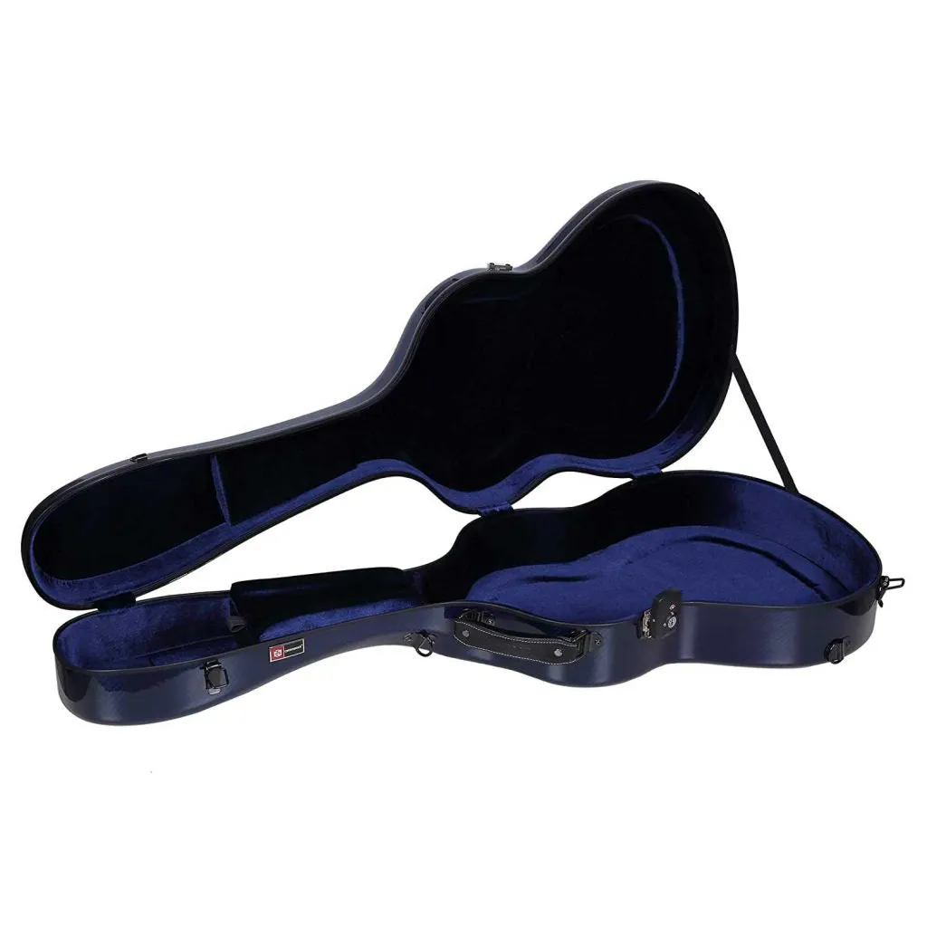 Crossrock CRF6030CBL Air Carbon 4/4 Classical Guitar Case - Blue