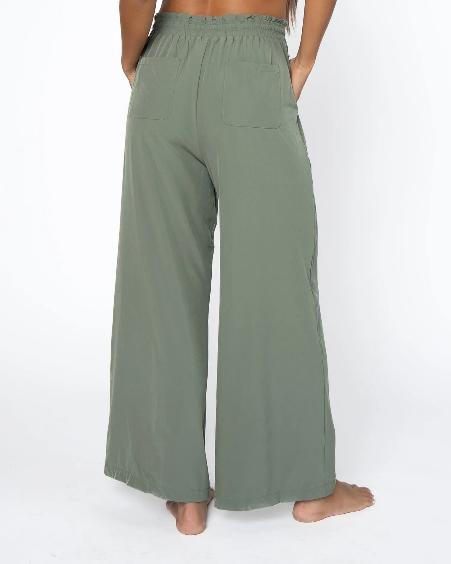 Destination Drawstring Pants (Multi-Length) - Olive