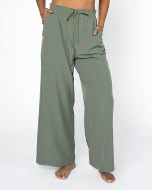 Destination Drawstring Pants (Multi-Length) - Olive