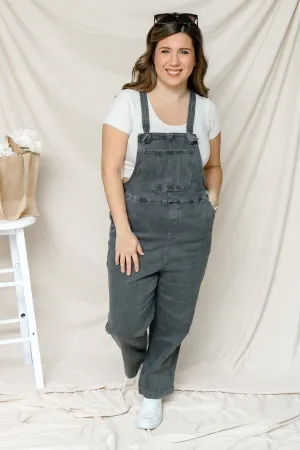 Downtown Stroll Overalls (ash black)