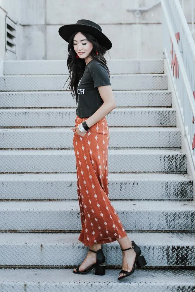 Far Away Places Wide Leg Pants