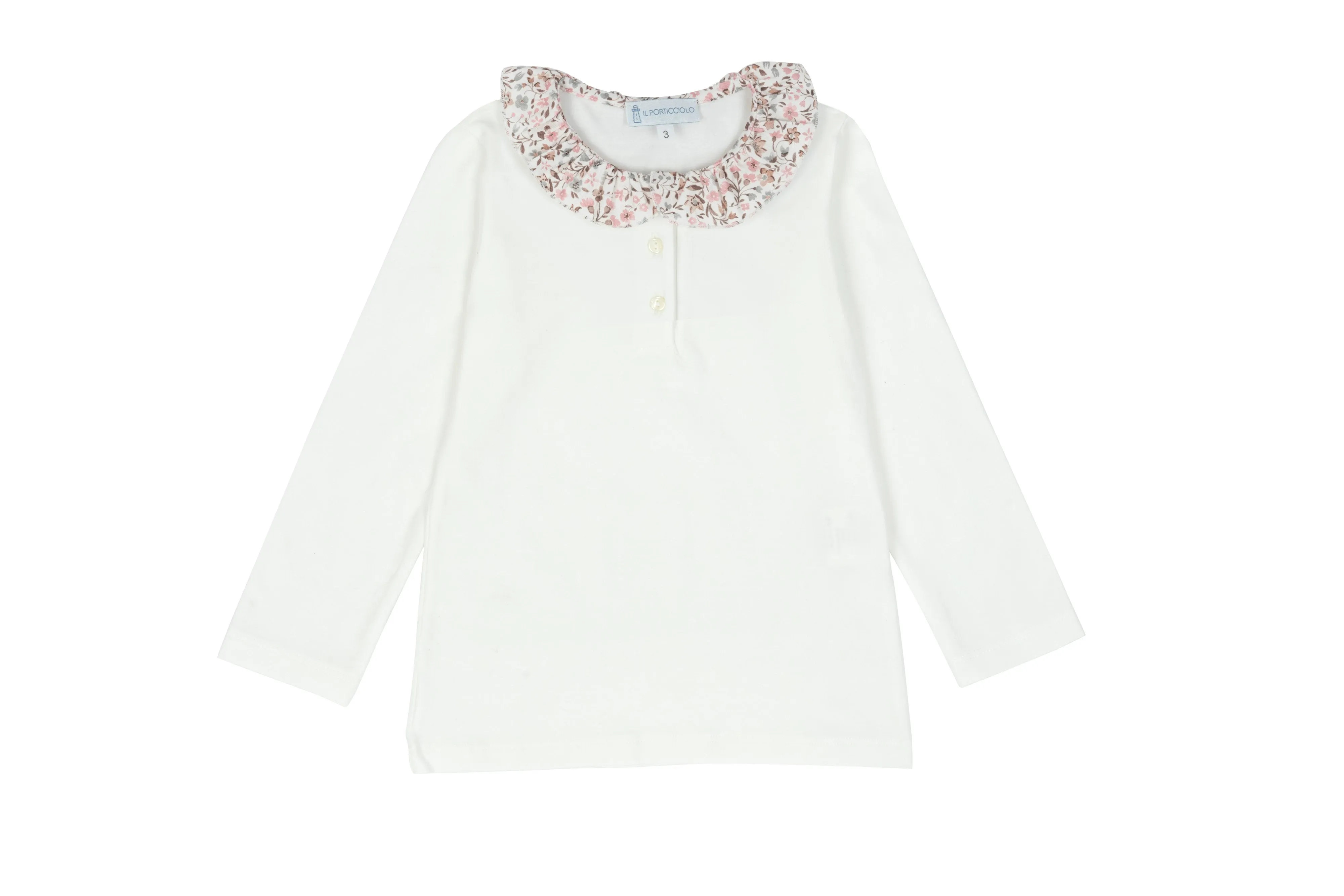 Giuditta Shirt - Beige and Pink