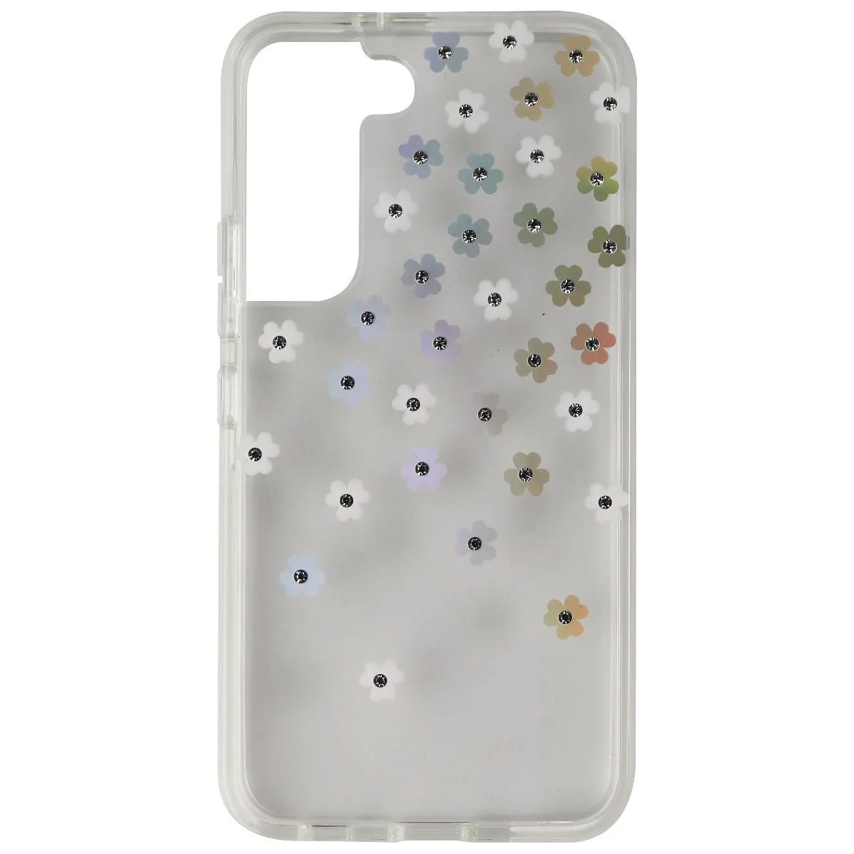 Kate Spade Defensive Hardshell Case for Galaxy S22 - Iridescent Scattered Flower