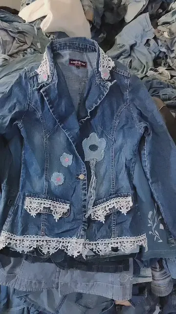 Ladies denim coat blazer -21 pieces