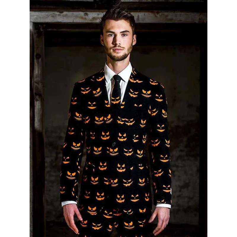 Men's Halloween Black Tuxedo