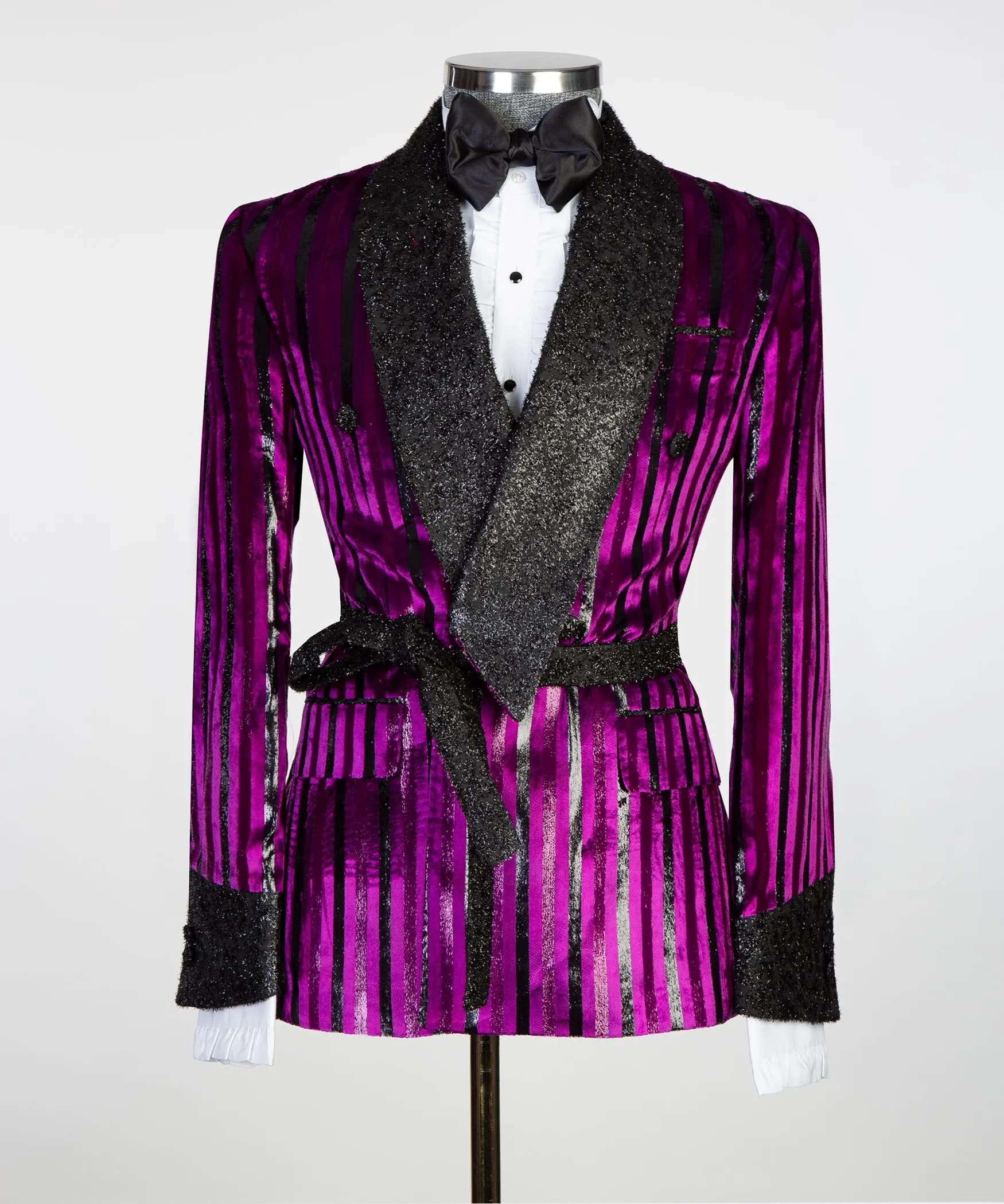 Men's Purple Shining Tuxedo