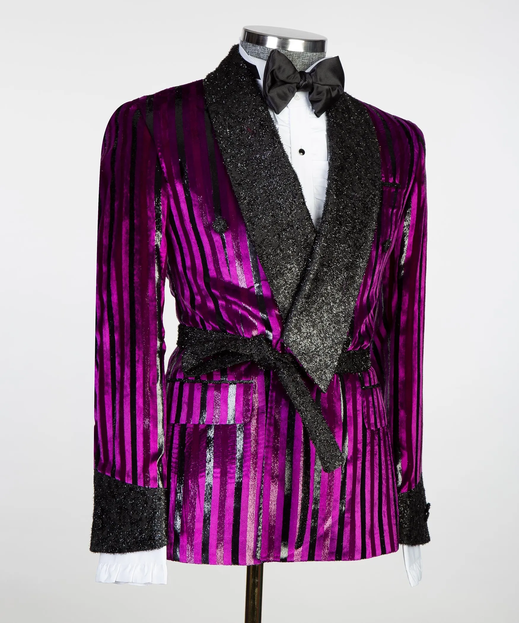 Men's Purple Shining Tuxedo