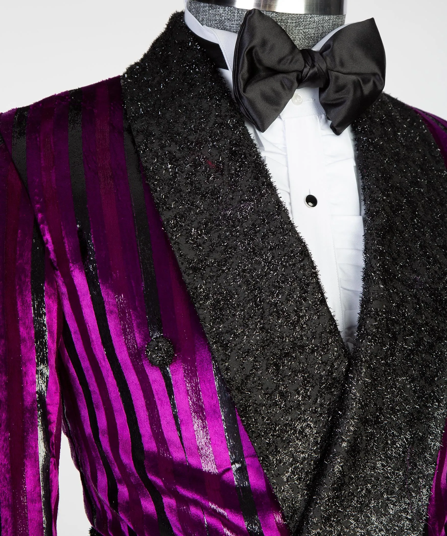 Men's Purple Shining Tuxedo