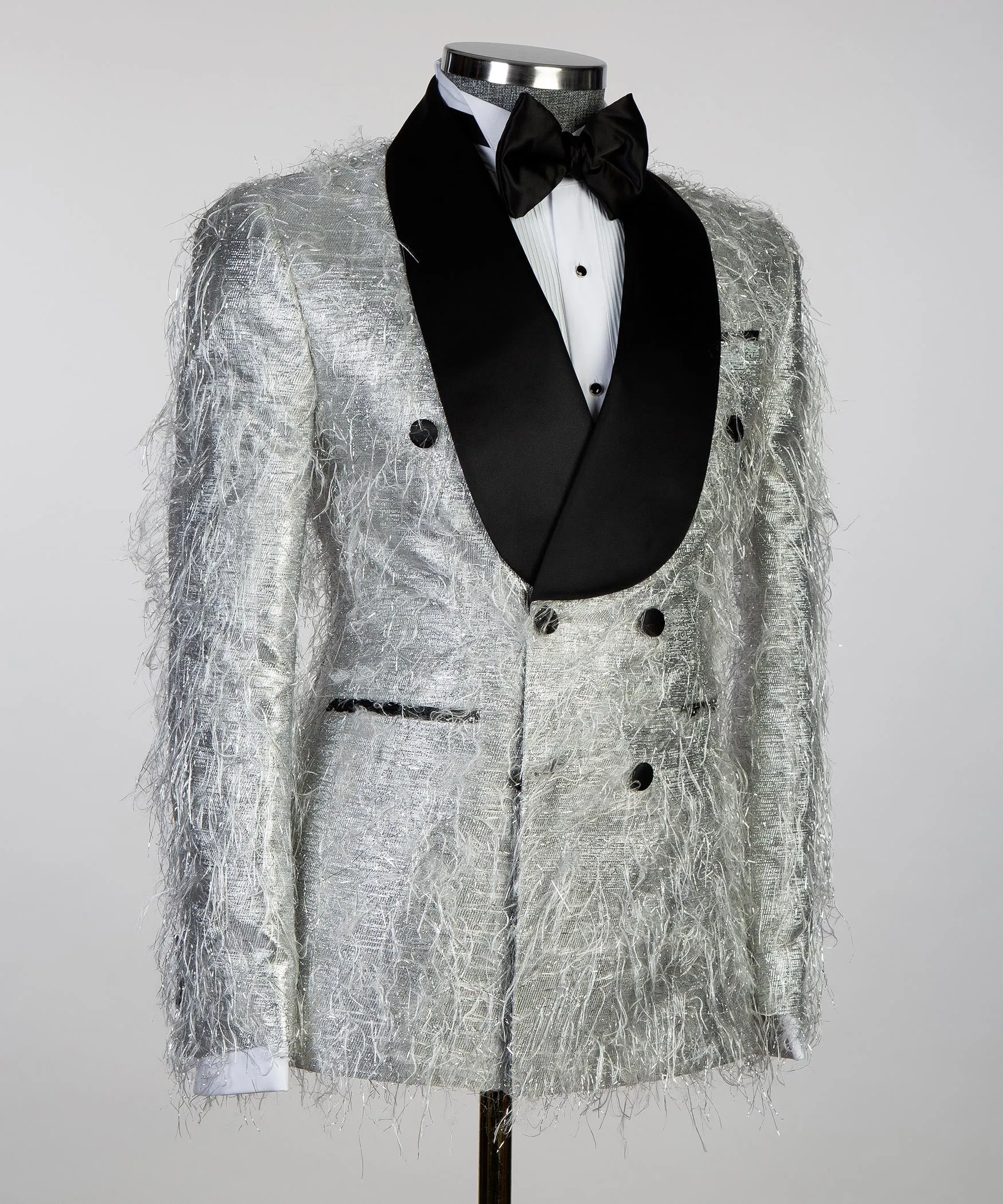 Men’s Silver Shining Tuxedo