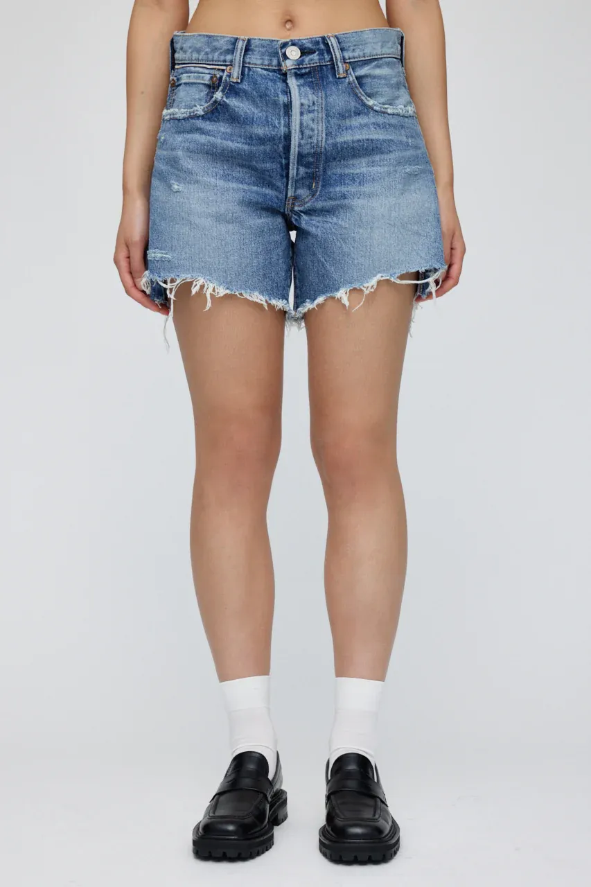 Moussy - MV Nashville Shorts in Blue