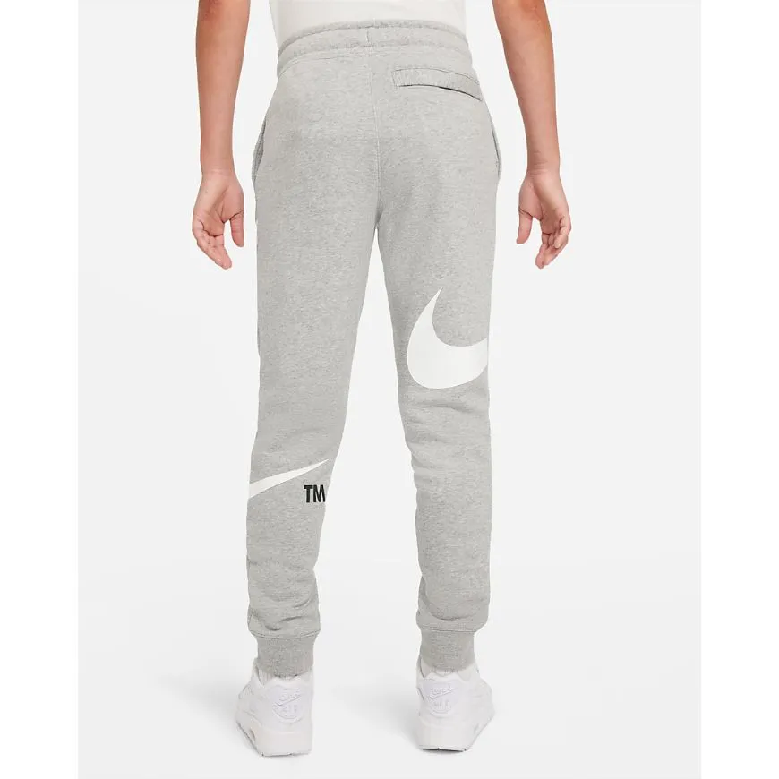 Nike Sportswear Swoosh Boys Lifestyle Pant Dark Grey Heather