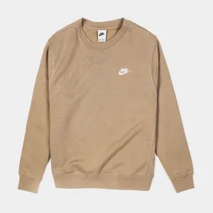 NSW Club Mens Crewneck (Khaki/White)