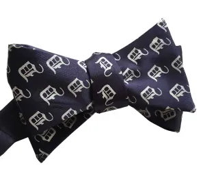 Old English D Bow Tie, Detroit Dot Pattern