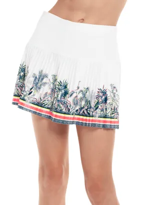 Palms D'amour Pleated Skirt (Girls)