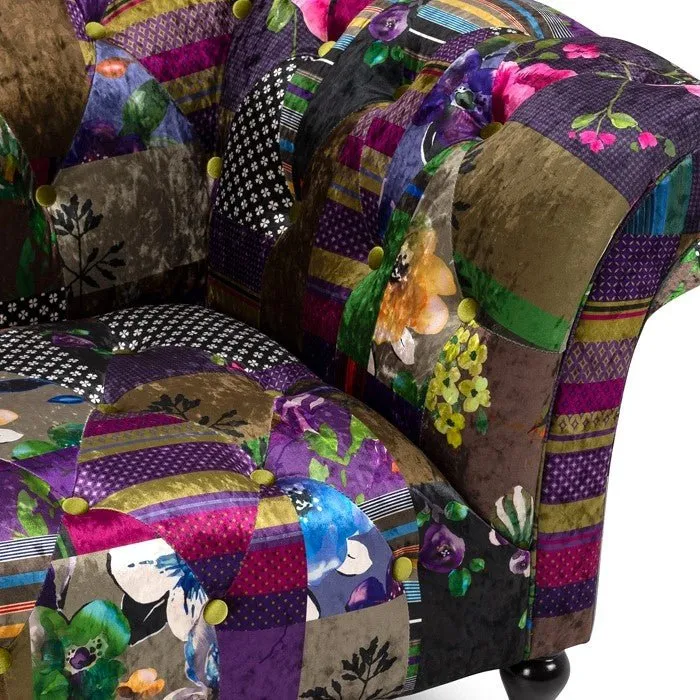 Patchwork 3 Seater Sofa