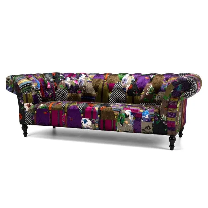 Patchwork 3 Seater Sofa