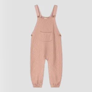 Perran overall in rose knit