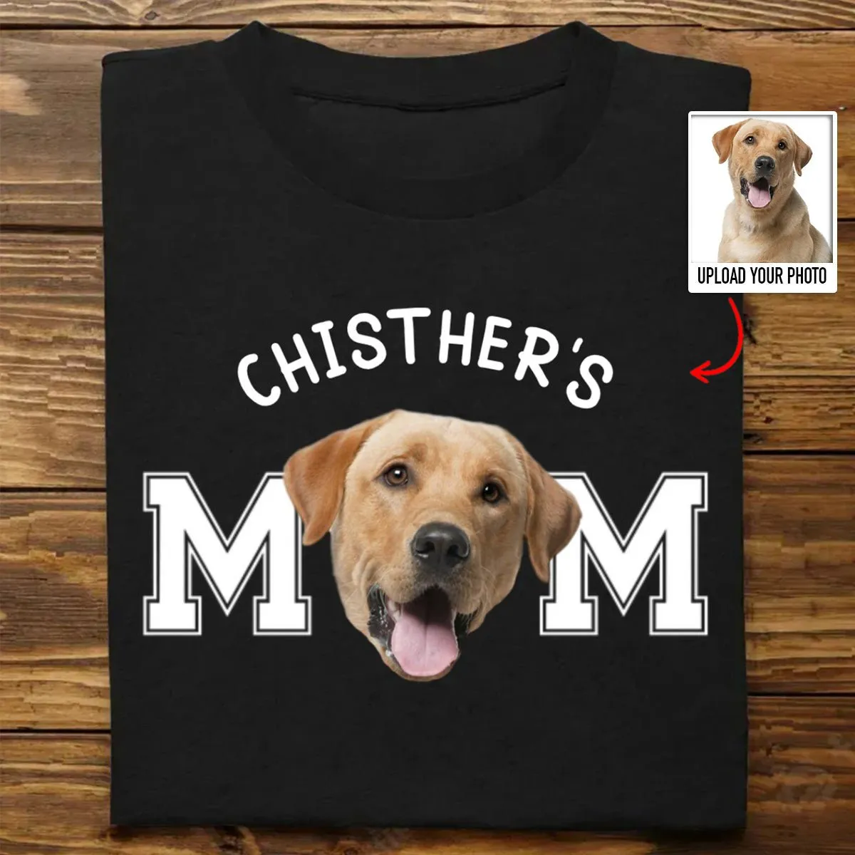 Pet Lovers - Custom Photo Dog Cat Mom - Personalized Unisex T-shirt, Hoodie, Sweatshirt