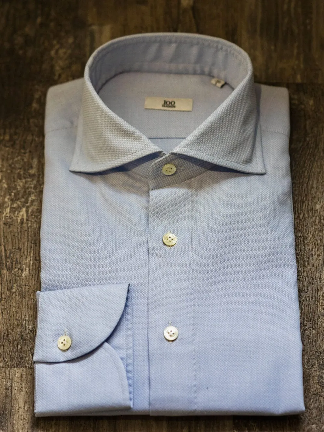 Pinpoint Oxford Dress Shirt - Light Blue