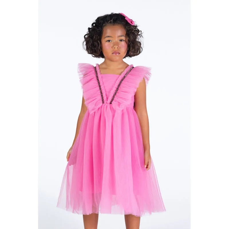 Rock Your Kid Pink Butterfly Tulle Dress