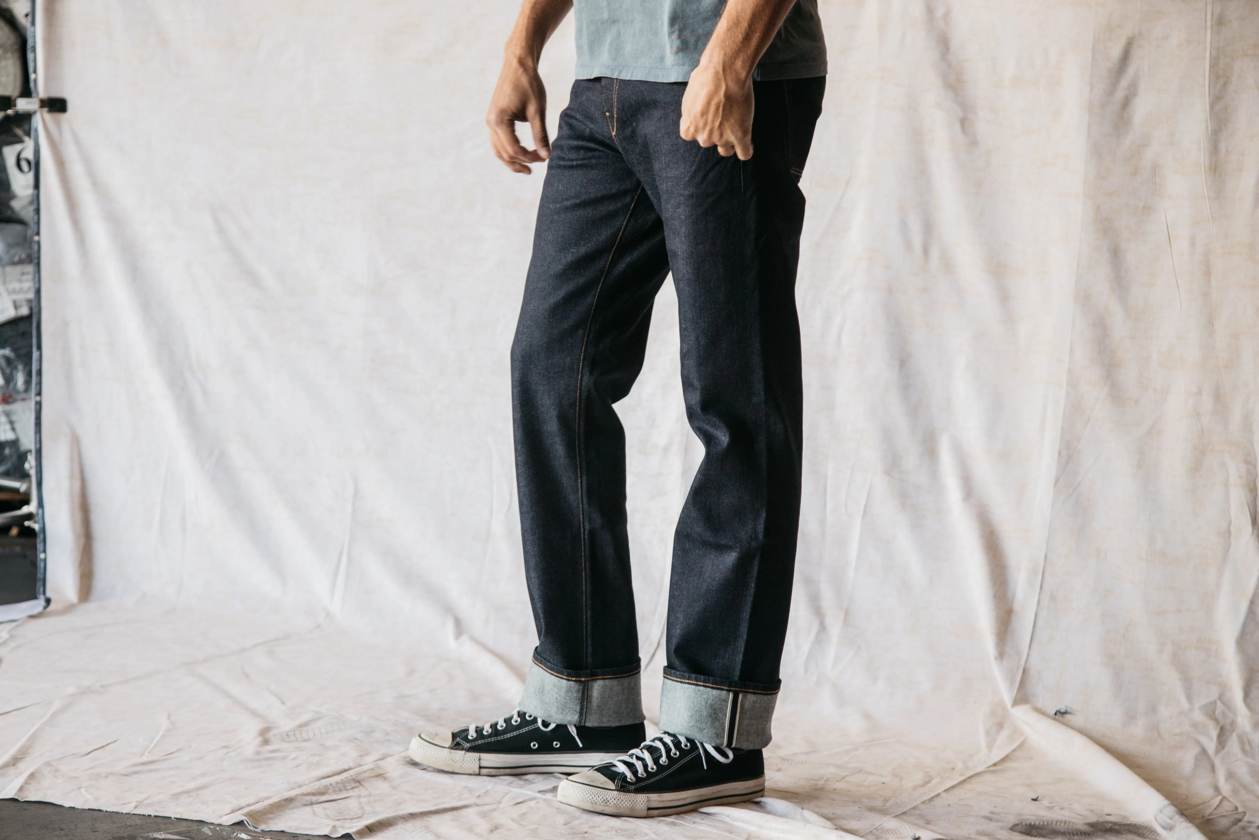 The Hammer Straight- Indigo One Wash 10.5oz Selvedge