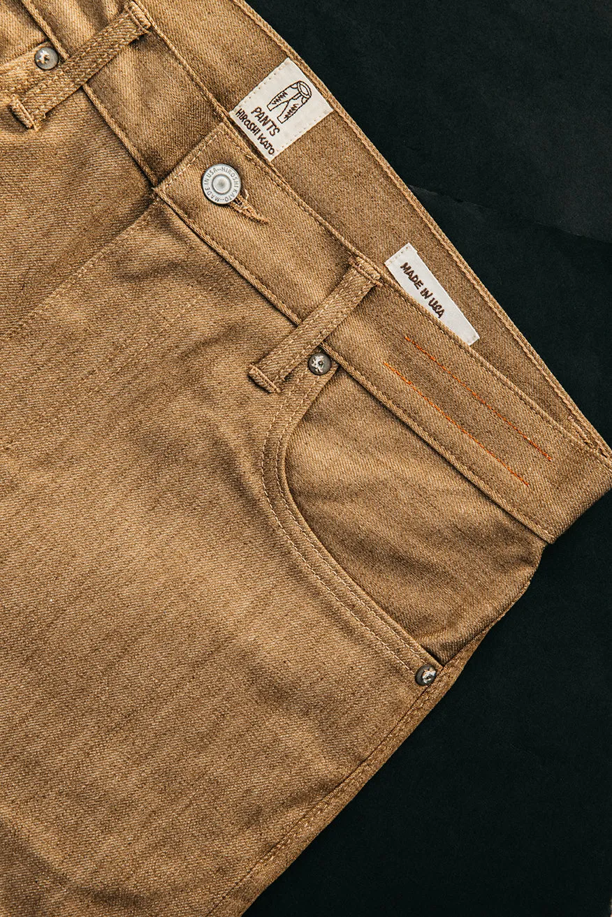 The Pen Slim - Copper Raw 10.5oz Selvedge