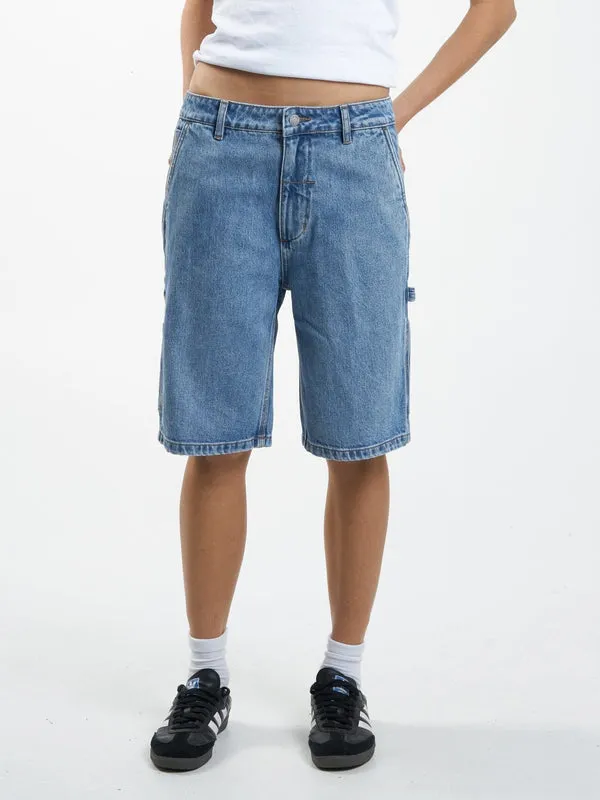 Thrills Slouch Carpenter Short - VINTAGE TIMEWORN BLUE