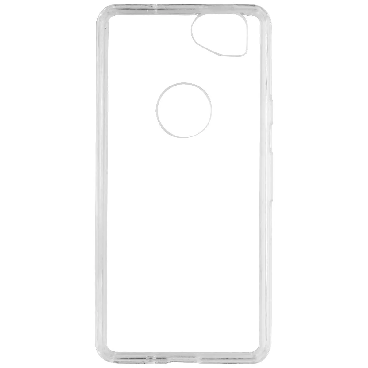 UBREAKIFIX Slim Hardshell Case for Google Pixel 2 Smartphones - Clear