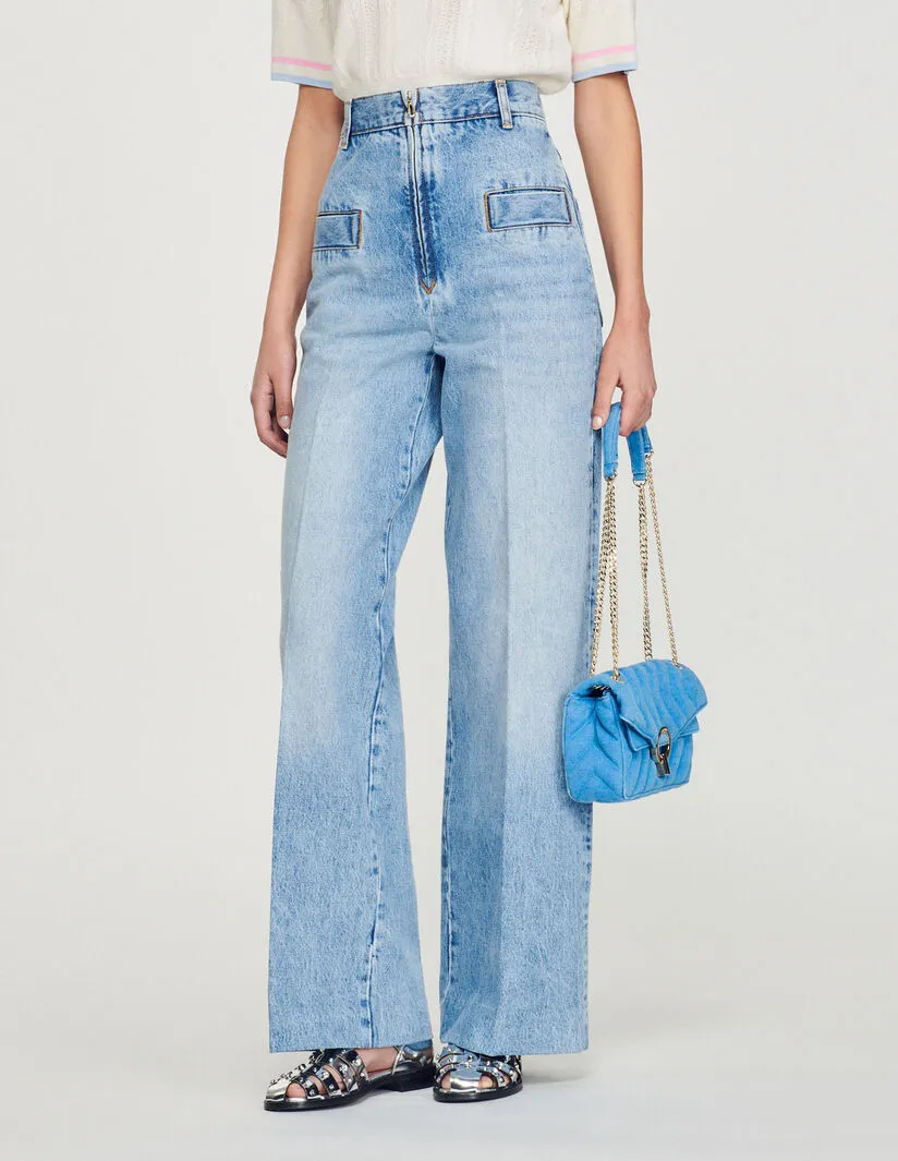 Wide-Leg Jeans