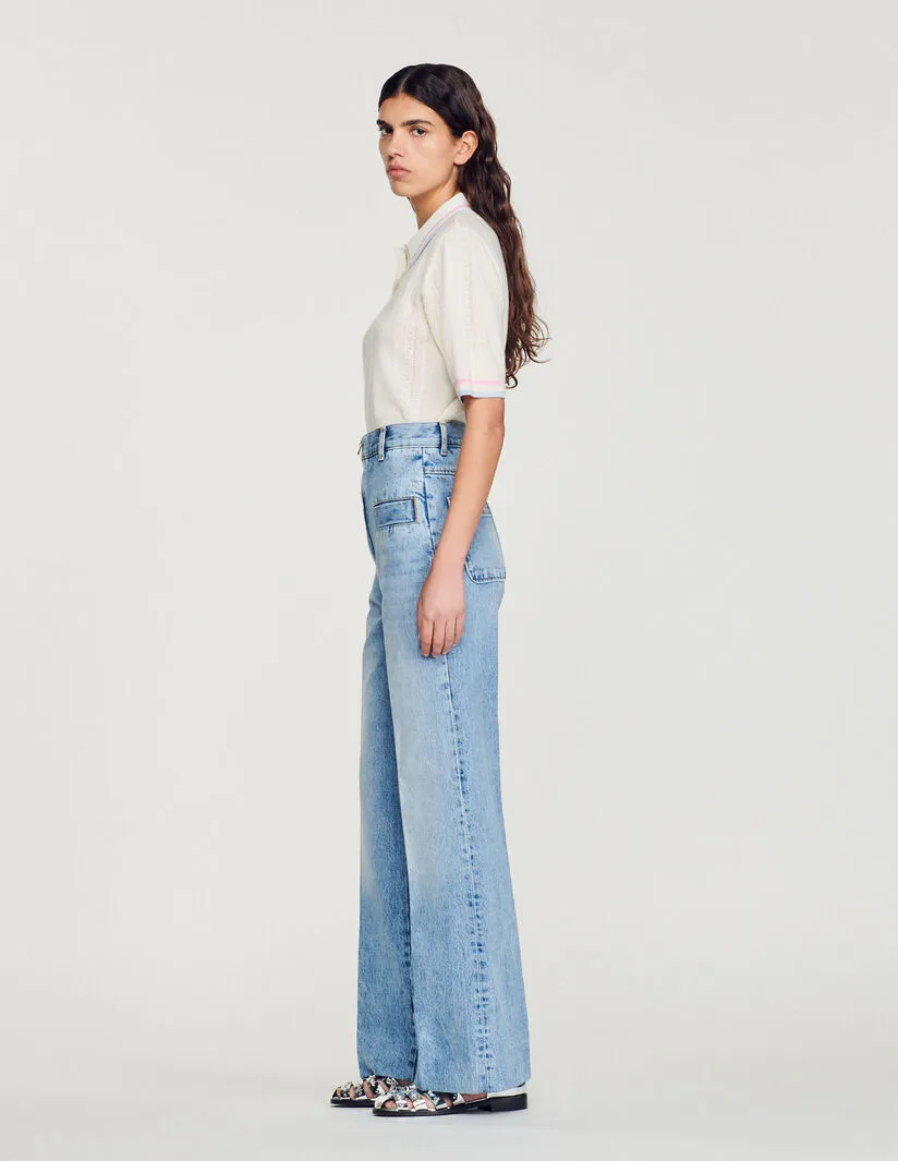 Wide-Leg Jeans