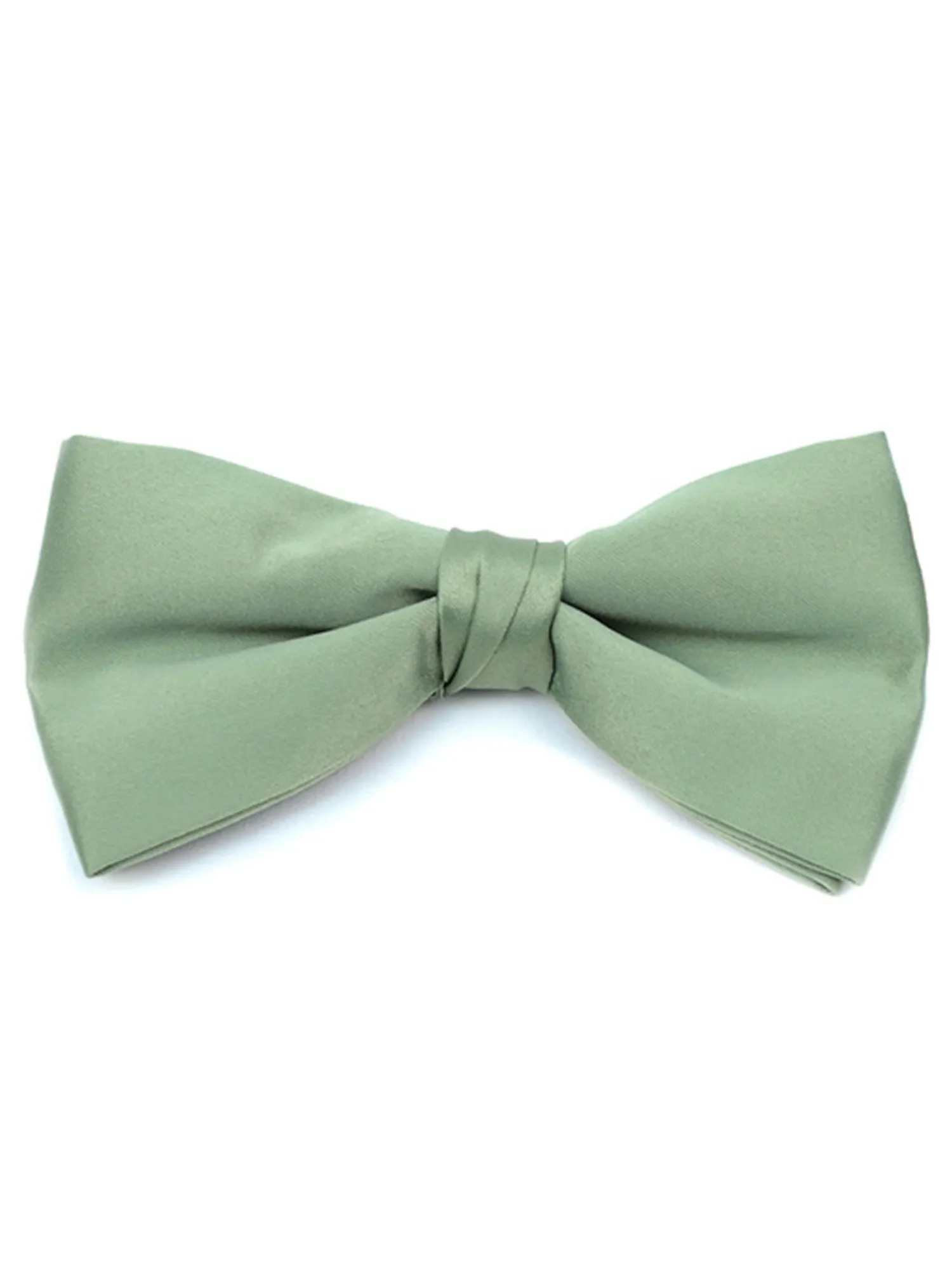 Young Boy's Pre-tied Clip On Bow Tie - Formal Tuxedo Solid Color